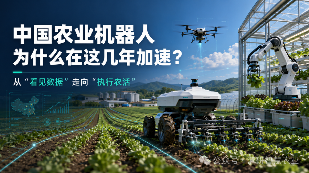 产业资讯丨中国农业机器人为什么在这几年加速？